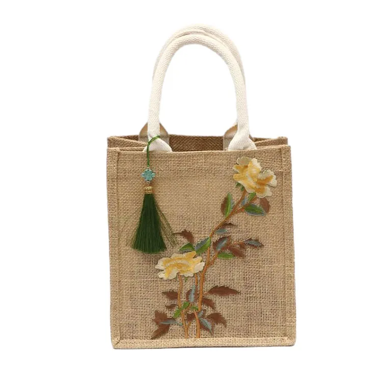 Sådan vasker du en burlap Vintage hangbag
